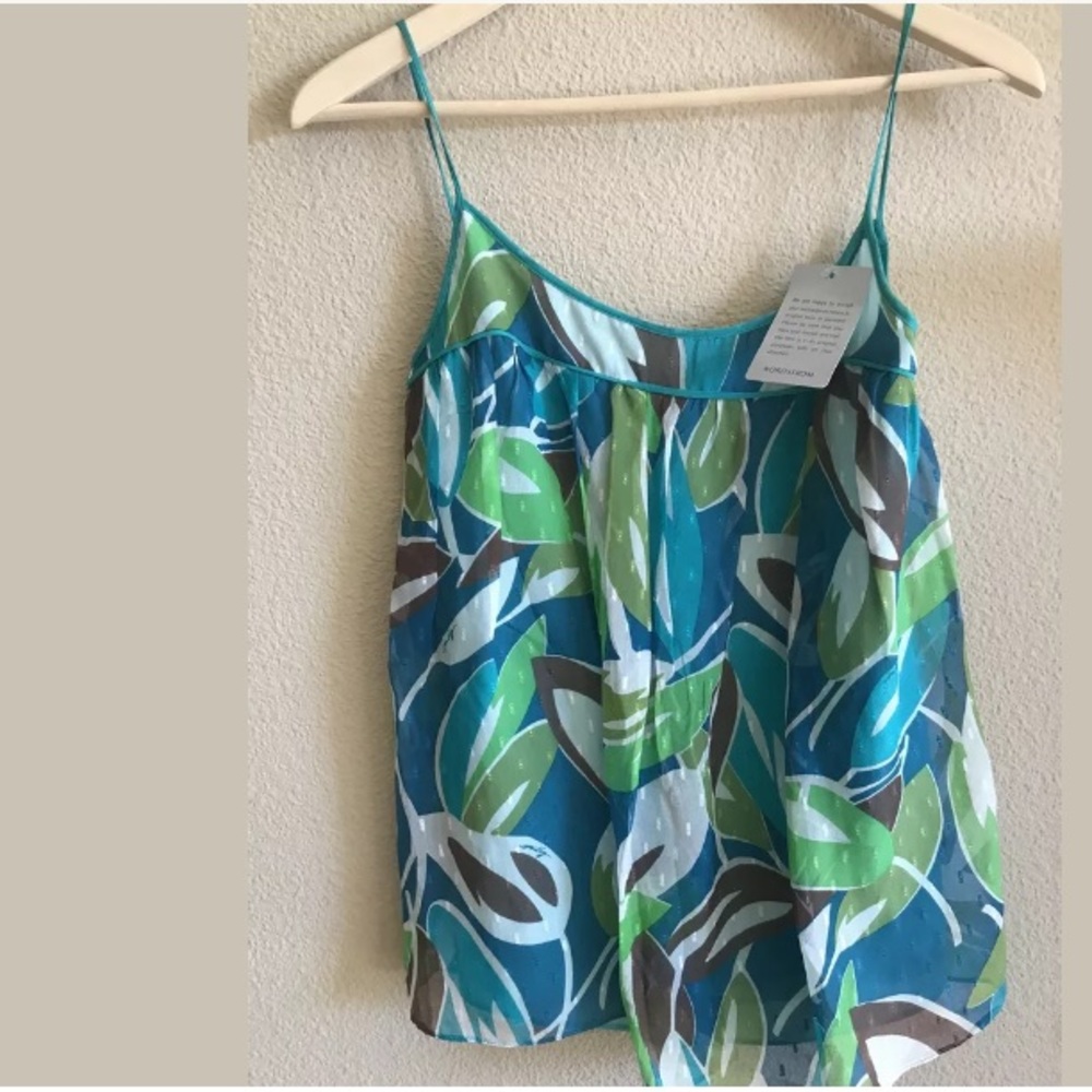 Milly New York Silk TOP TUNIC CAMISOLE